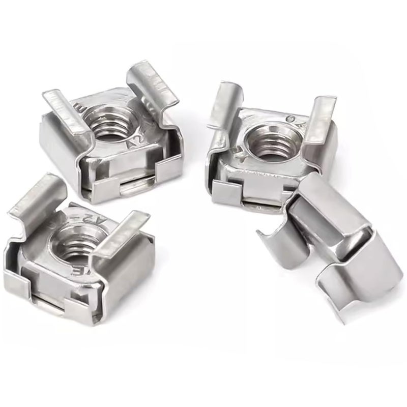 sotoolstop Store M6 Cage Nuts, Stainless Steel 18-8 (304) M6-1.0 Cage Nuts, Pack of 20 - Image 2